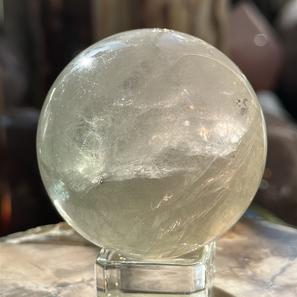 🔥SALE🔥 Rainbow Fluorite Crystal Sphere! Watch The Video! - Picture 8 of 11